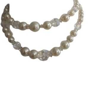 Pearl and Crystal Necklace
